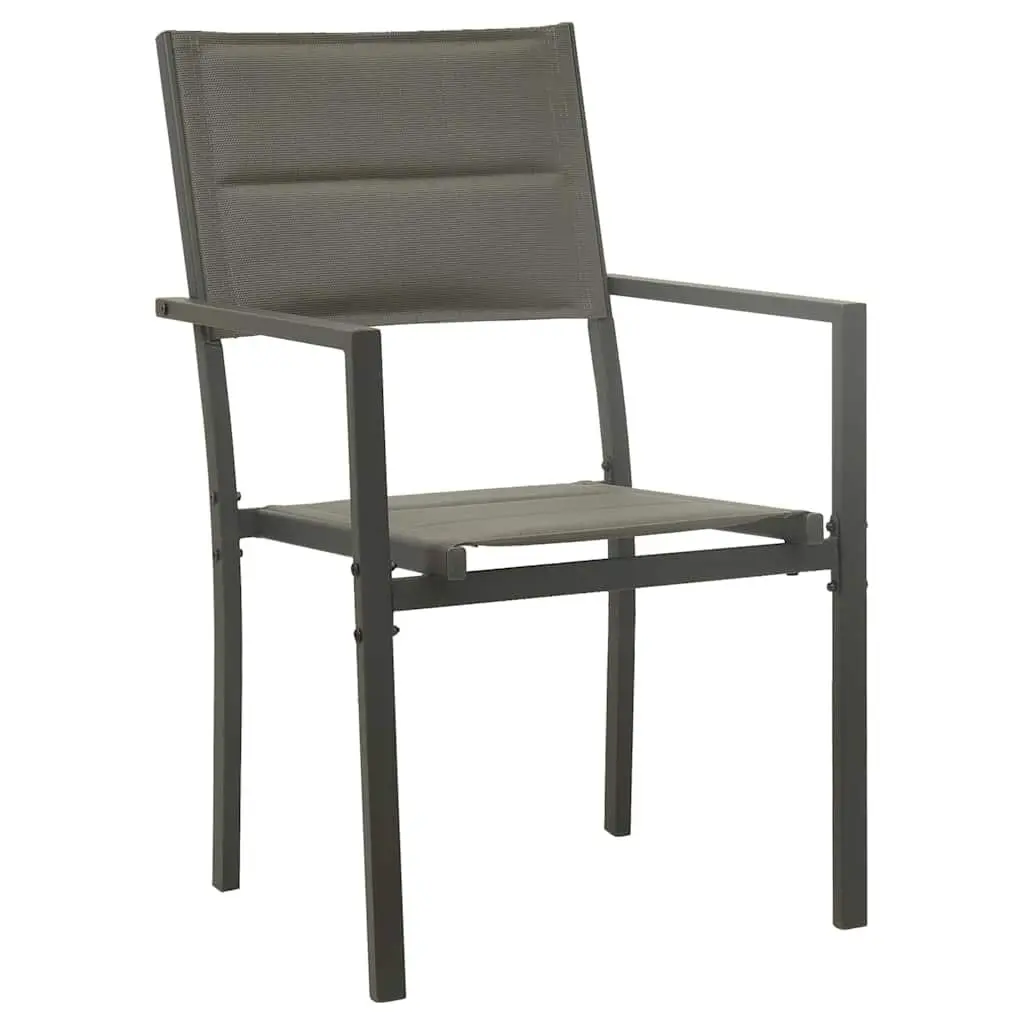 9 Piece Outdoor Dining Set with Stackable Chairs