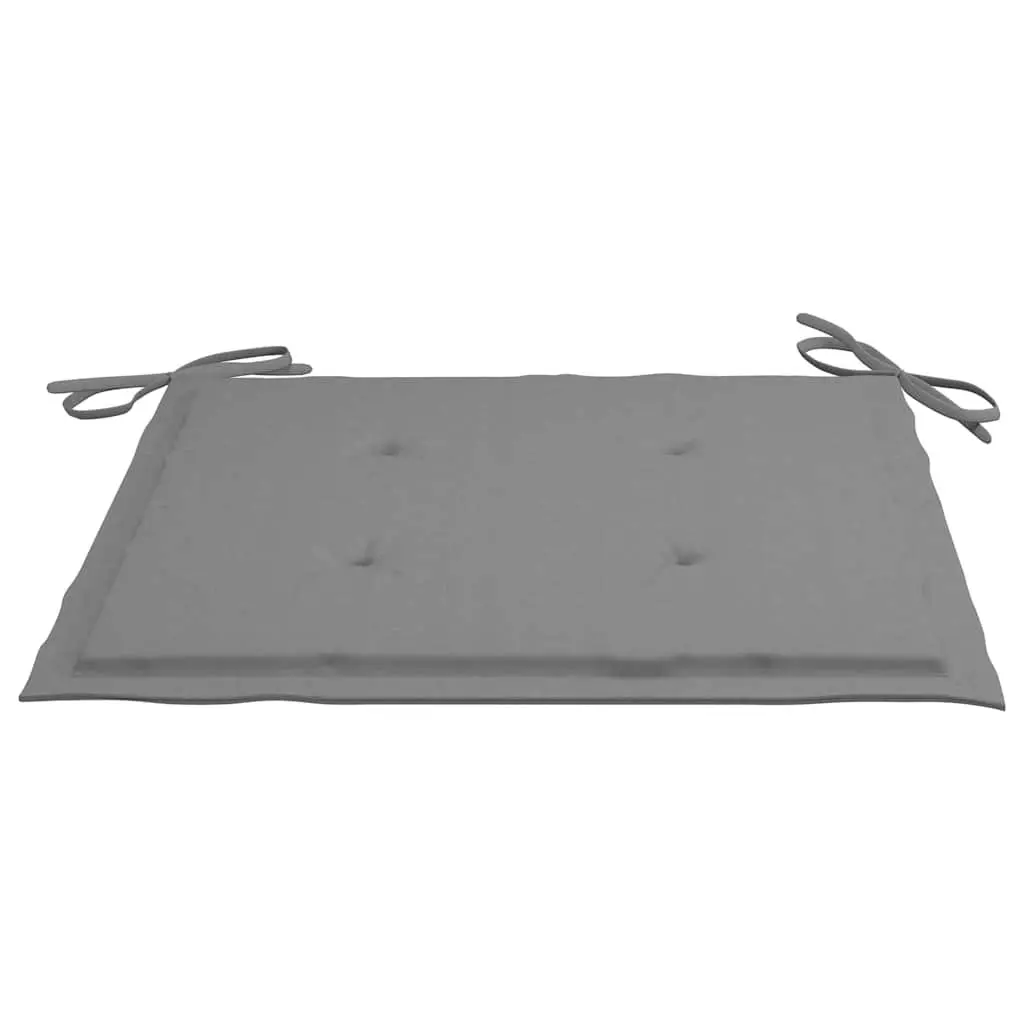 Folding Garden Chairs Outdoor Seating 6 Piece Grey