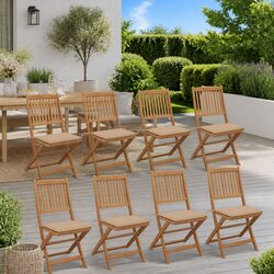 Comfortable and Practical Folding Garden Chairs Set