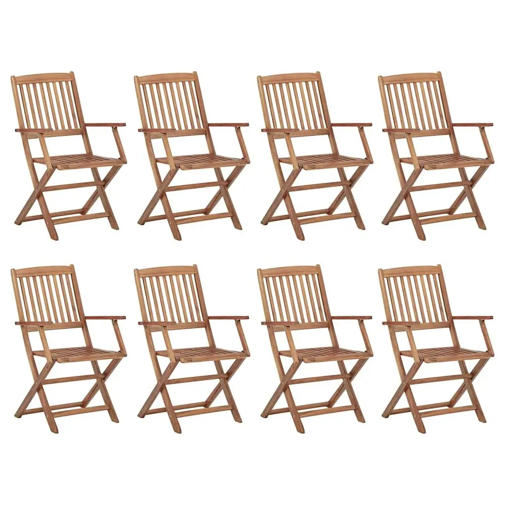 8-Piece Folding Chair Set