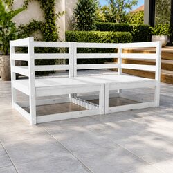Practical 2-Seater Garden Sofa for Relaxing Outdoors