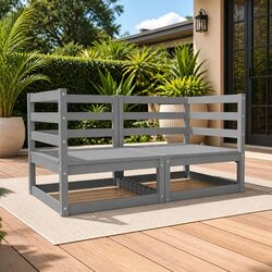 Reliable 2-Seater Outdoor Sofa for Your Garden