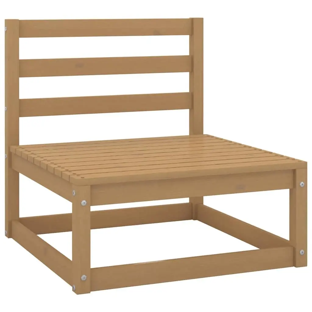 7 Piece Garden Lounge Set in Solid Pinewood