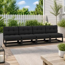 Comfortable 4-Seater Garden Sofa: Practical and Stylish