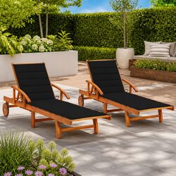 Comfortable and Reliable Sun Loungers with Cushions