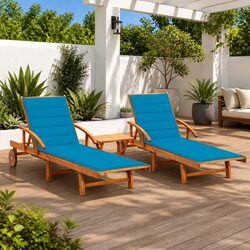 Reliable and Comfortable Sun Lounger Set