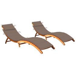 Comfort and Value in Solid Wood Sun Loungers