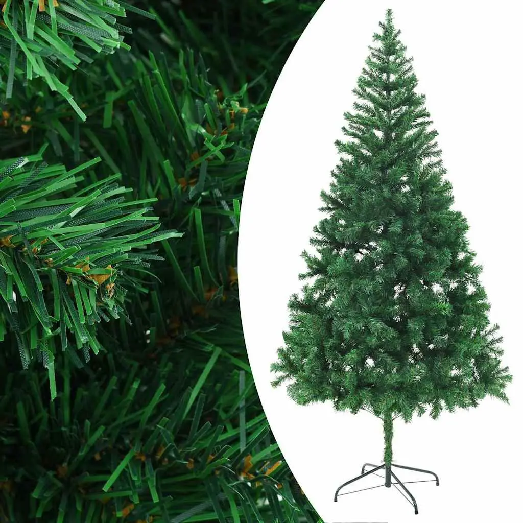 Artificial Christmas Tree Pre-lit Indoor 210cm Green
