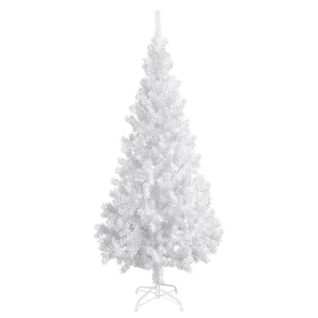 180cm White Pre-lit Christmas Tree