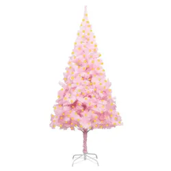 210cm Pink Christmas Tree: Practical and Long-lasting