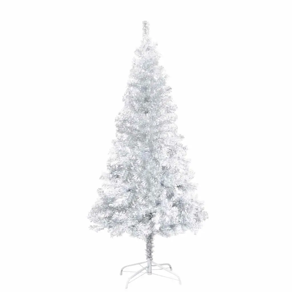 Artificial Christmas Tree Pre-lit 150 cm Silver