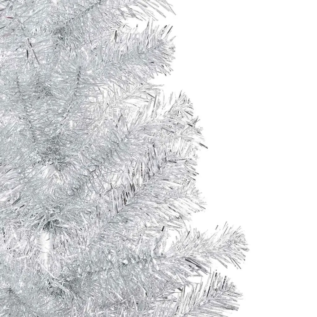 Artificial Christmas Tree Pre-lit 150 cm Silver