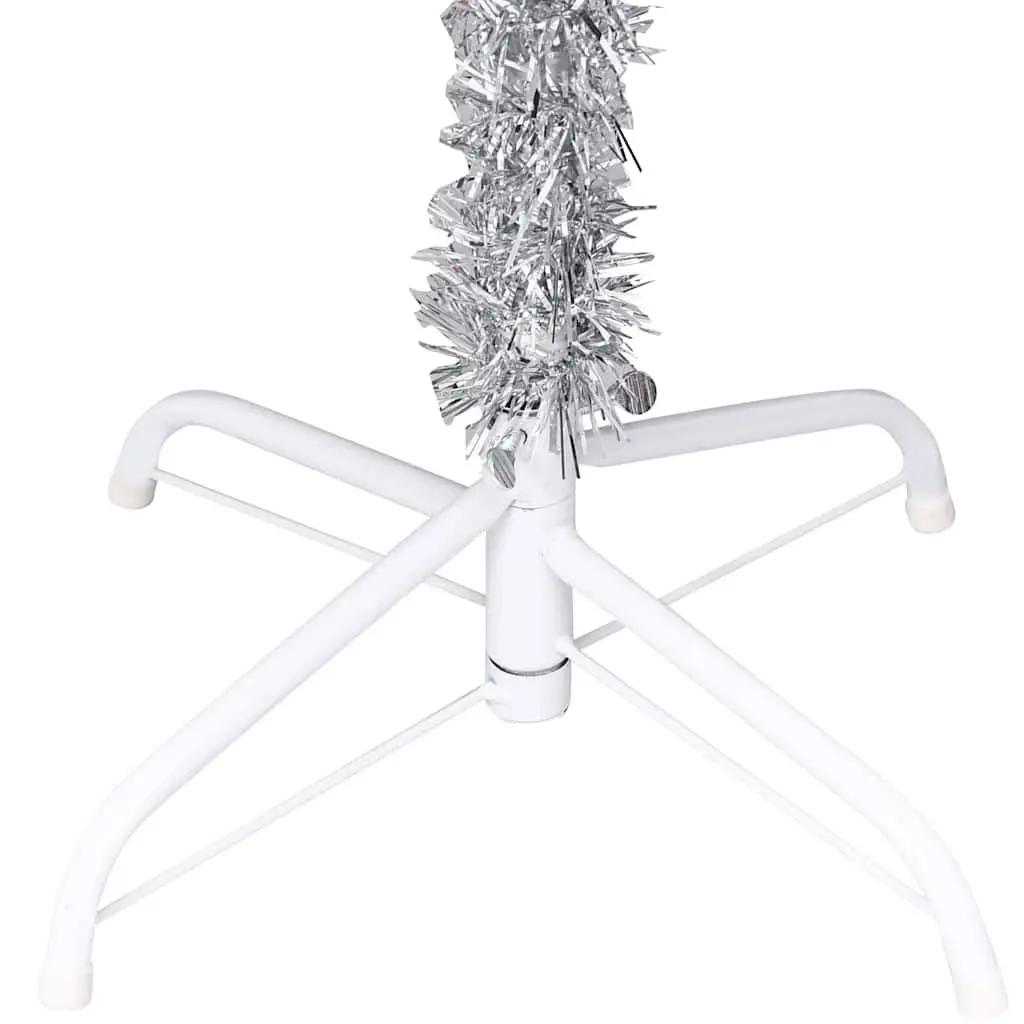 Artificial Christmas Tree Pre-lit 150 cm Silver