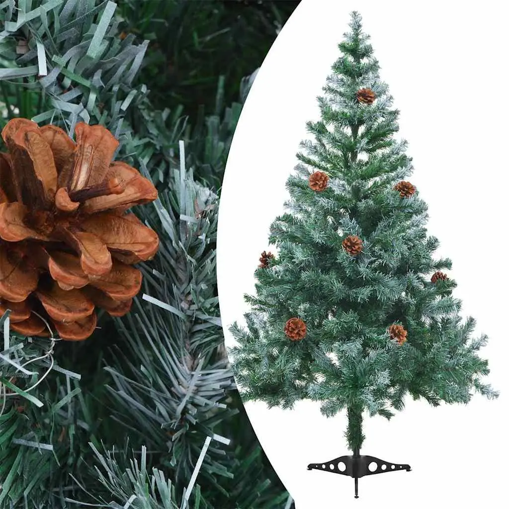Artificial Christmas Tree Pre-lit LED Lights 150cm Green
