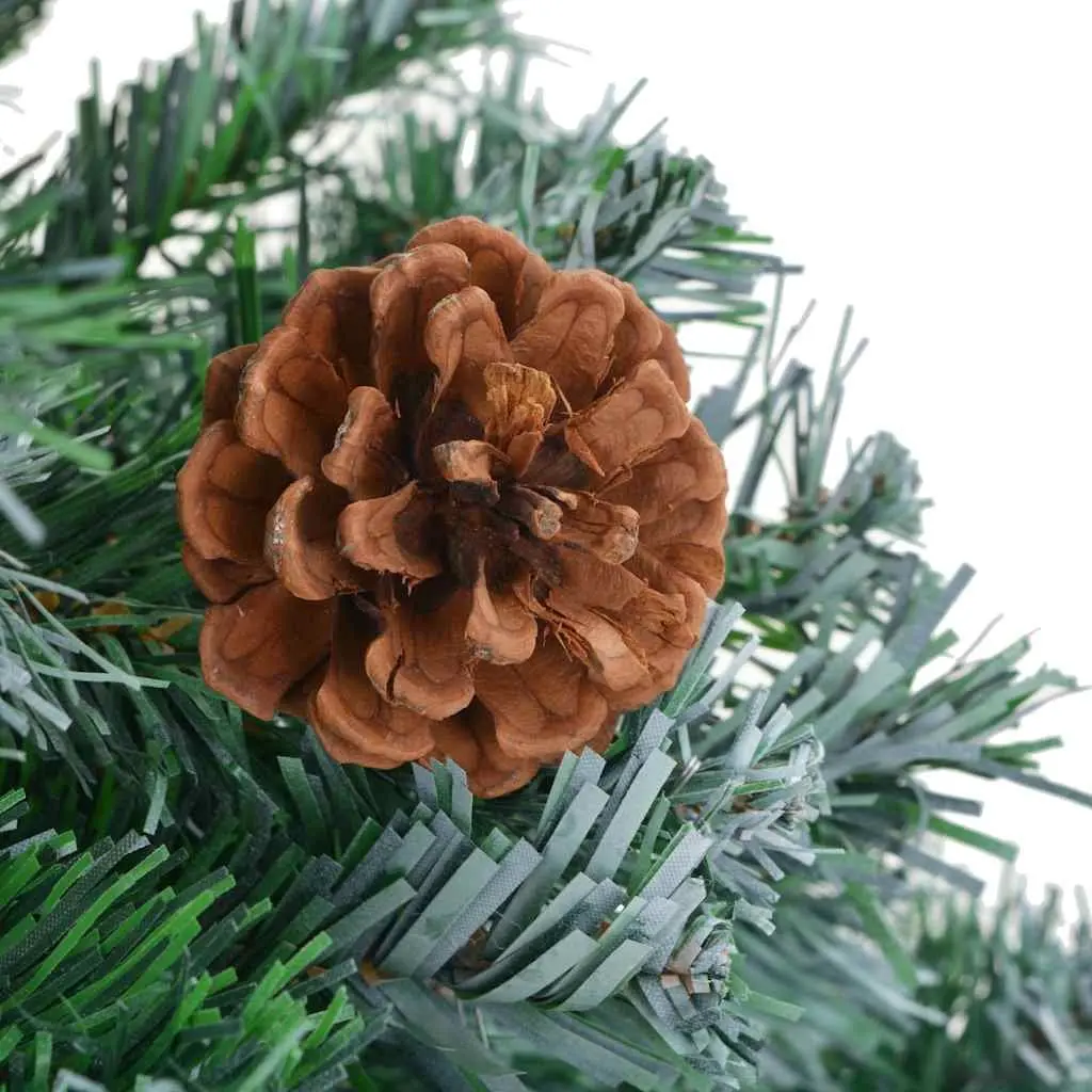 Artificial Christmas Tree Pre-lit LED Lights 150cm Green