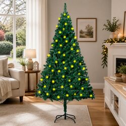 Reliable and Beautiful 180cm Pre-lit Christmas Tree
