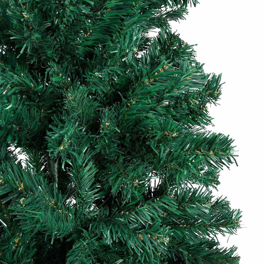 Artificial Christmas Tree Pre-lit 180cm Green Thick Branches