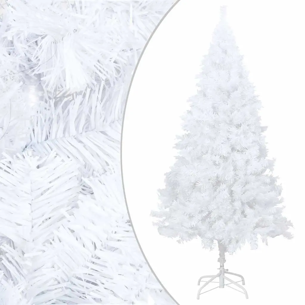 Artificial Christmas Tree Pre-lit LED Lights 180cm White