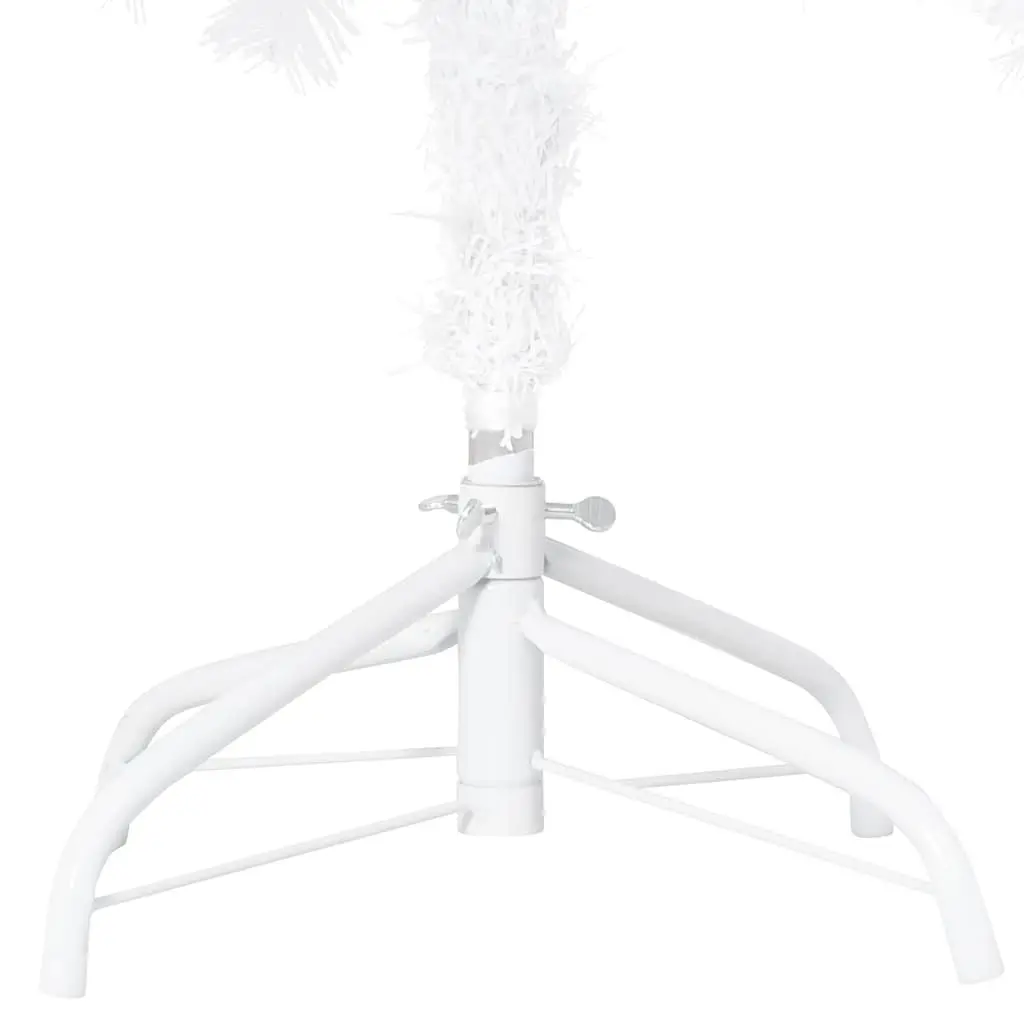 Artificial Christmas Tree Pre-lit LED Lights 180cm White