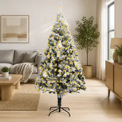 Warm and Reassuring: Your 300cm Holiday Tree with LED Lights