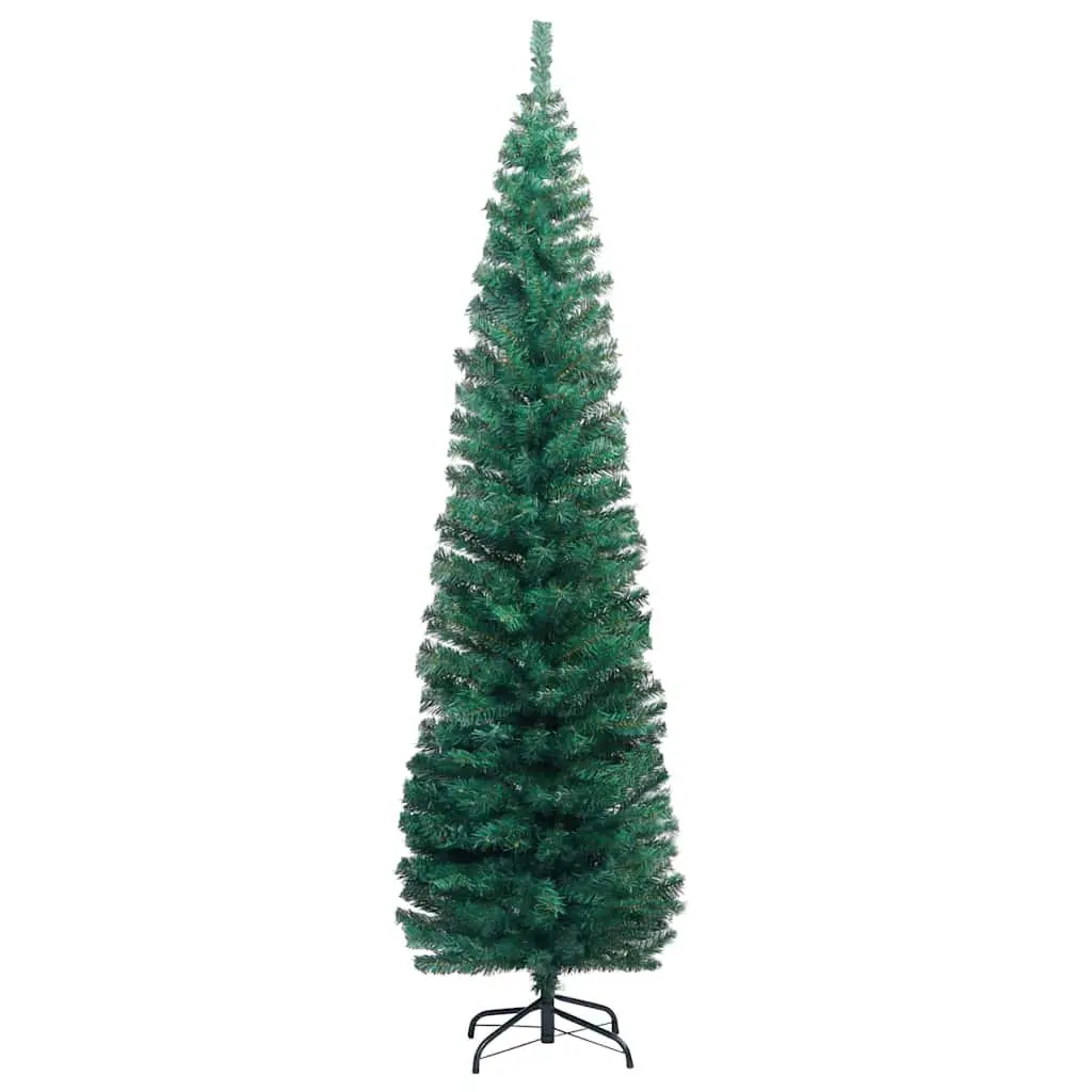 Artificial Christmas Tree Pre-lit 180cm Green with Stand