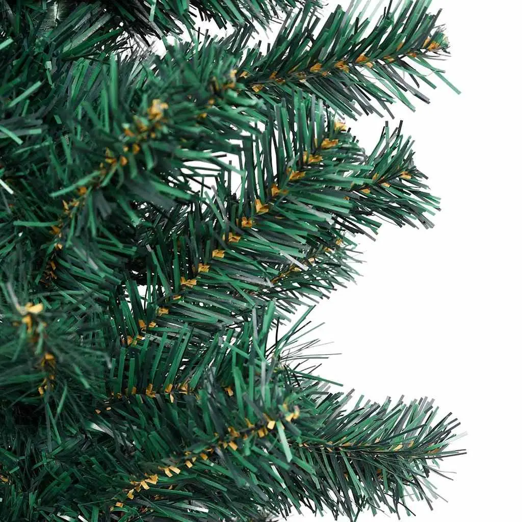Artificial Christmas Tree Pre-lit 210 cm Green