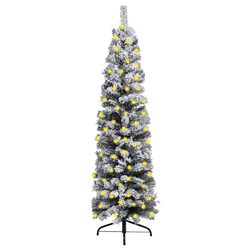 Reliable 180cm Slim Christmas Tree for Lasting Use