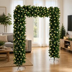 Reliable and Elegant 240cm Christmas Tree Arch