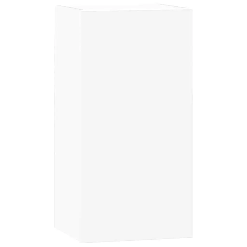 8-Piece Wall-Mounted Storage Unit in White