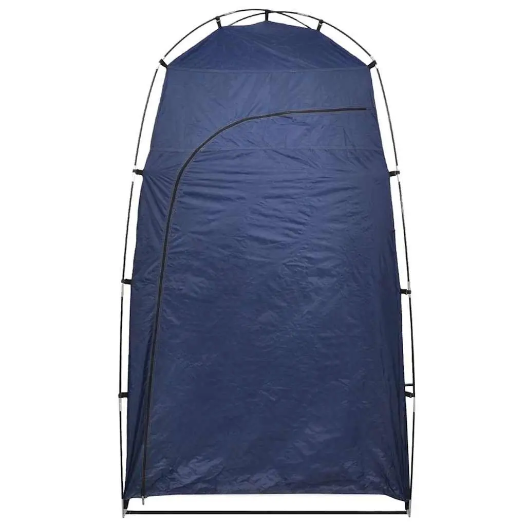 Portable Camping Toilet Tent Set Outdoor Privacy Shower Changing Room 10L Blue