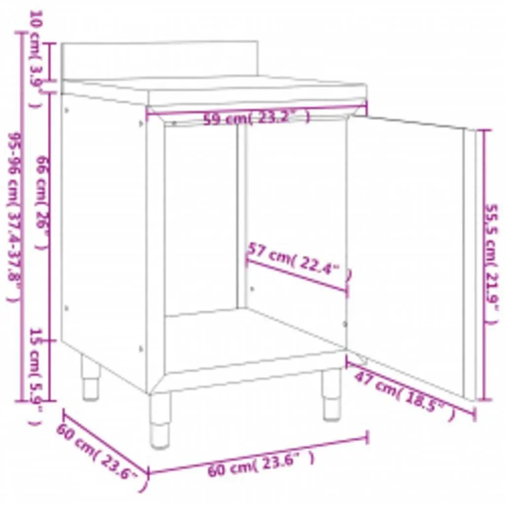 Commercial Kitchen Cabinet Stainless Steel Storage Equipment 2 Piece