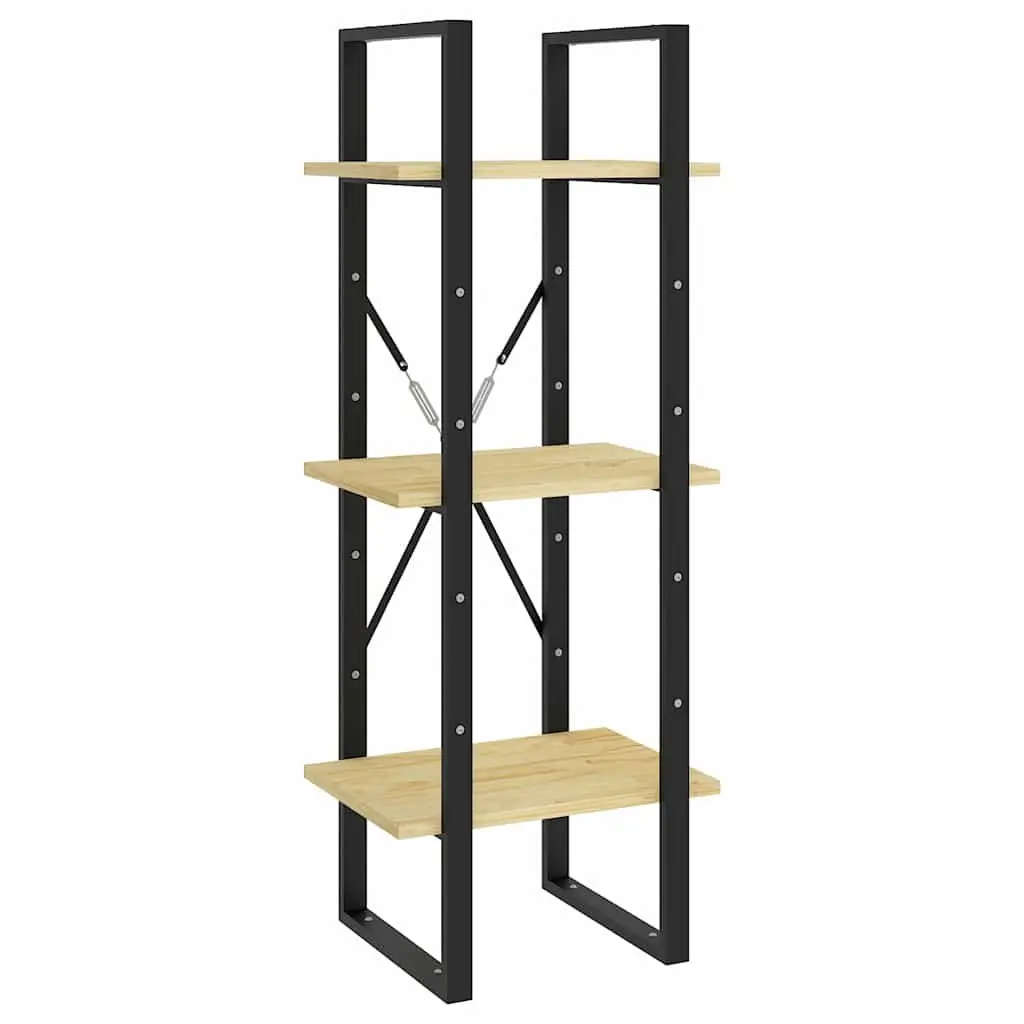 5-Tier Wooden Book Cabinet Brown Bookshelf Storage Shelving Unit 40x30x175cm