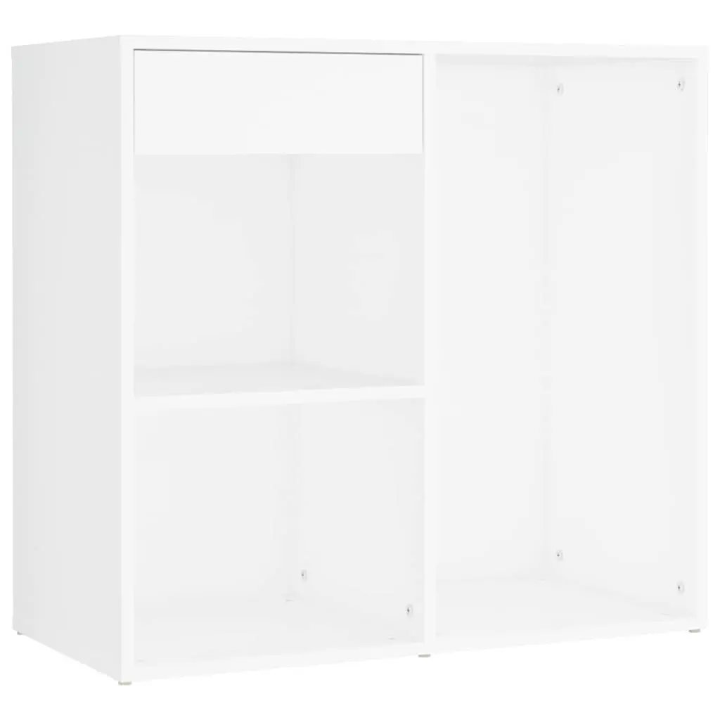 LED Dressing Table with Cabinet White Bedroom Vanity Mirror Storage Makeup