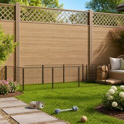 Reliable Outdoor Dog Kennel 3m² with Strong Build