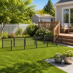 Comfortable Dog Kennel with Steel Construction