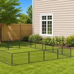 Value-Oriented 60m² Outdoor Dog Kennel with Lock