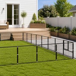 Reliable Outdoor Dog Kennel for Safety and Fun