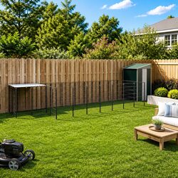 Reliable Outdoor Dog Kennel with Steel Construction