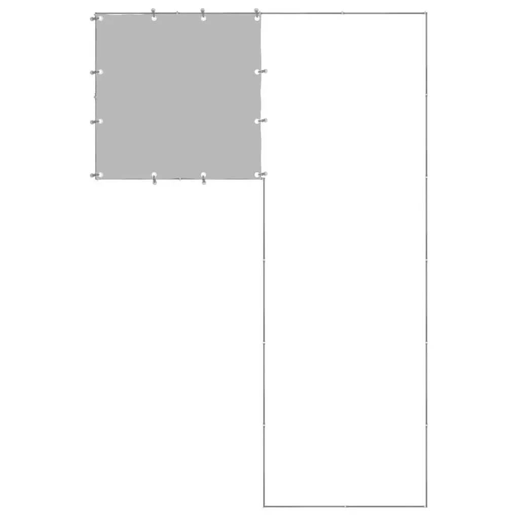 Dog Kennel Outdoor Exercise Cage 4.84m² Silver Steel Wire Mesh