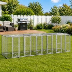 Reliable Outdoor Dog Kennel with Weather Protection
