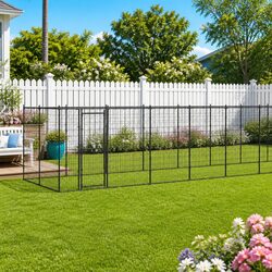 Reliable Outdoor Dog Kennel for Peace of Mind