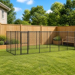 Outdoor Dog Kennel 26.62 m² Safe Play Space