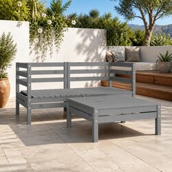 Reliable and Value-Driven: 3 Piece Garden Lounge Set
