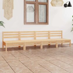 Warm and Practical 4 Piece Garden Lounge Set