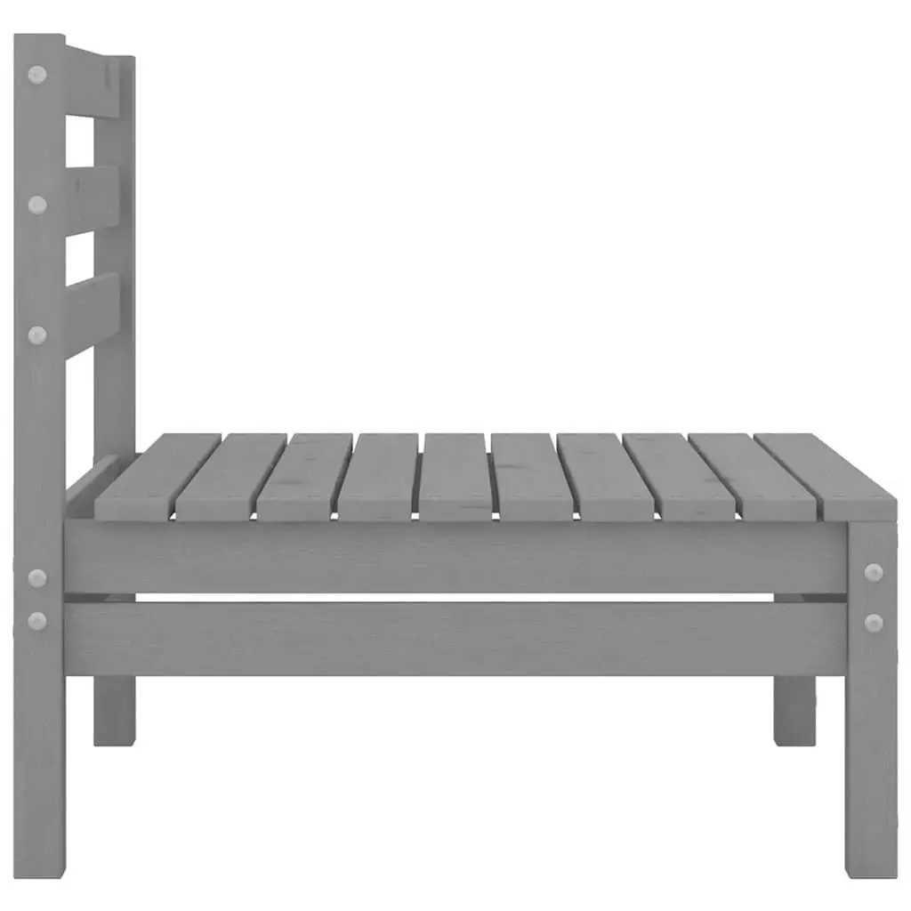Grey Modular Garden Lounge Set for Relaxation