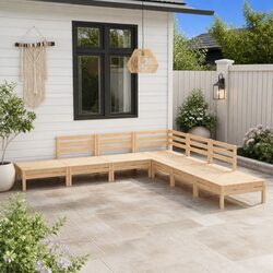 Reliable and Stylish 7 Piece Garden Lounge Set