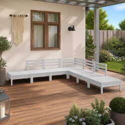 Comfortable and Valuable 7 Piece Garden Lounge Set
