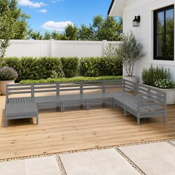 8 Piece Wooden Lounge Set - Durable and Reliable