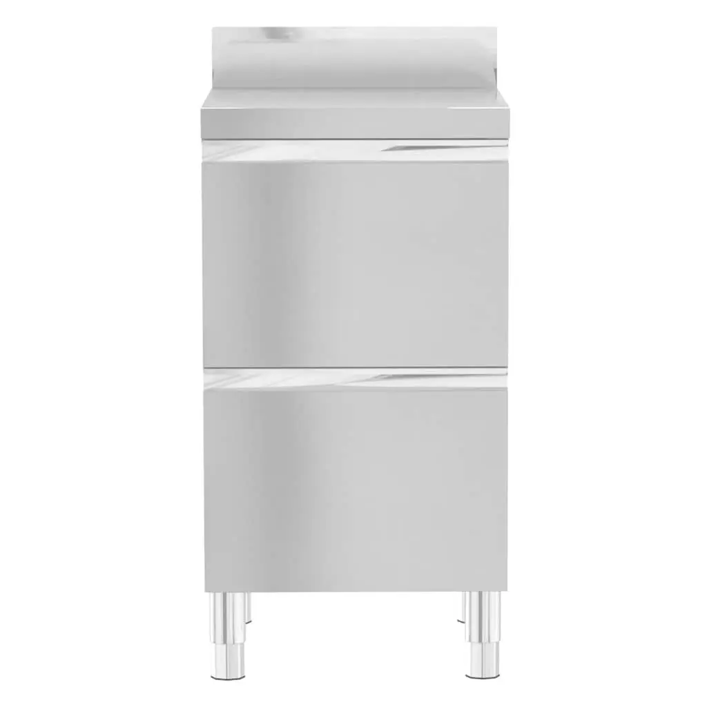 Commercial Kitchen Storage Cabinet 3pc Stainless Steel Restaurant Hotel Garage