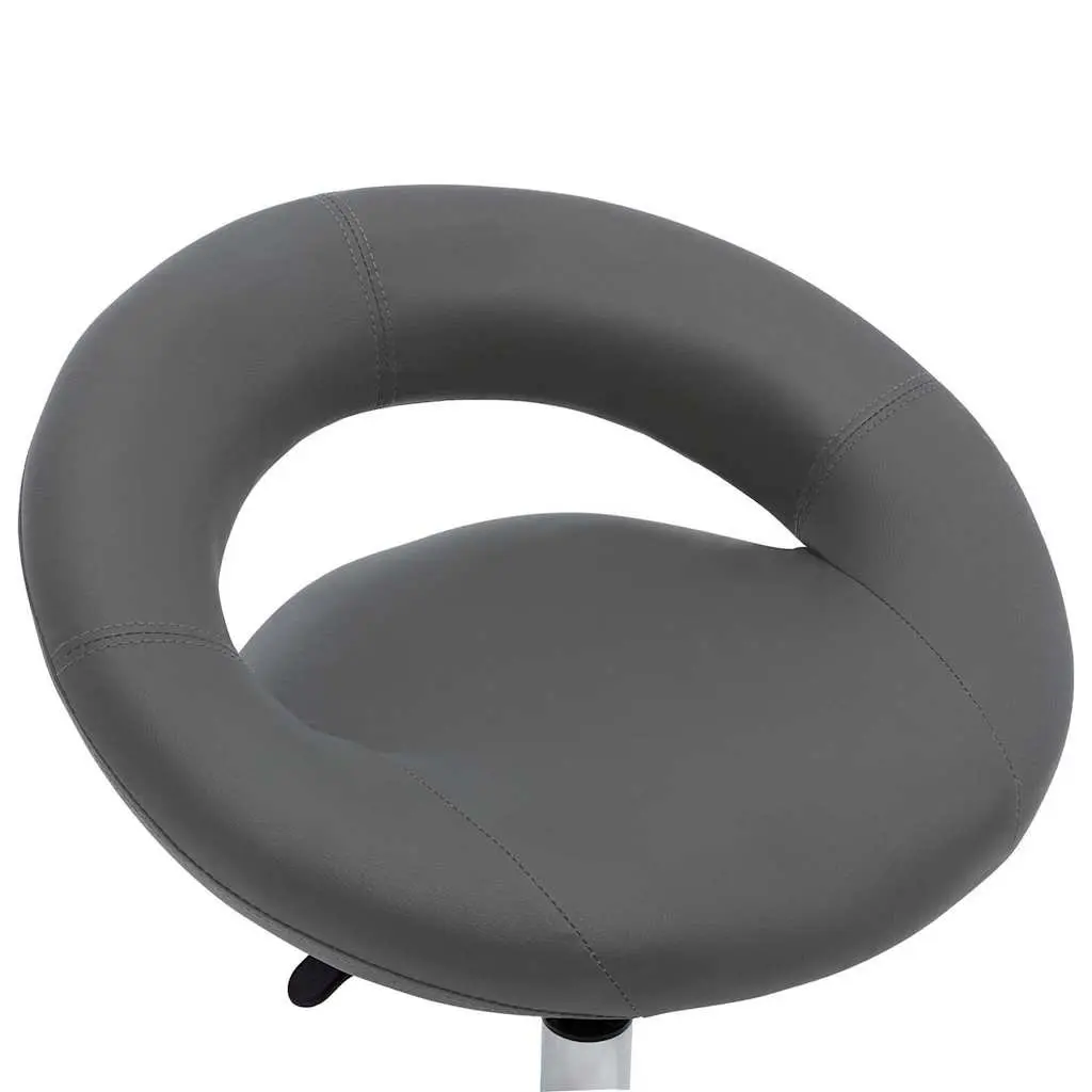 Grey Swivel Dining Chair